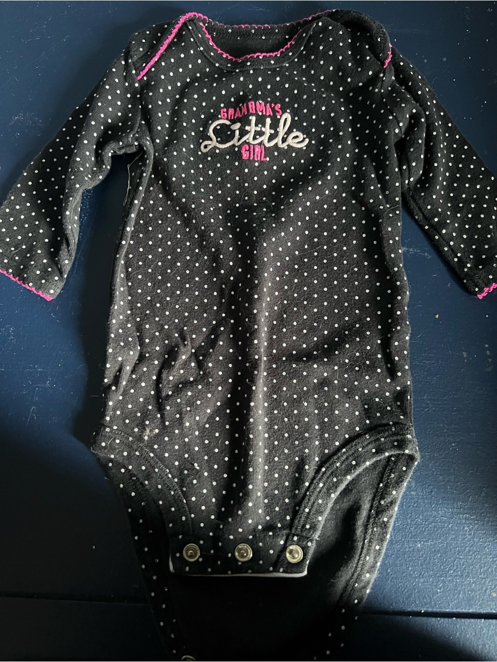 Grandmas little girl onesie